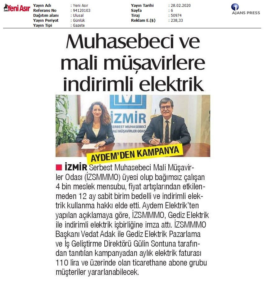  İzmir Serbest Muhasebeci Mali Müşavirler Odası 